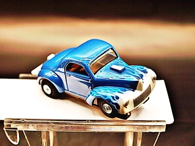 Cuerpo Aurora MM T-Jet JL Willies Azul/Llamas Nuevo de Lote Antiguo Foto 1 de 3