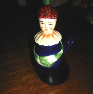 Tarro de condimentos antropomórficos Godinger & Co. de colección con cuchara excelente - Imagen 1 de 9