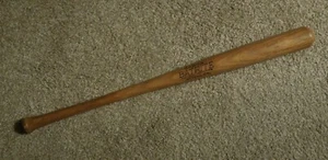 VINTAGE 1945 Hanna Bat Rite 16 Inch Wood Mini Bat, Carrick A.C Roosevelt Hotel - Picture 1 of 1