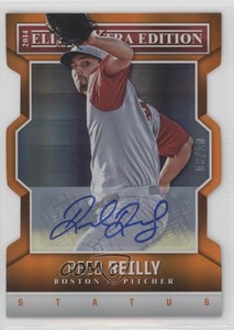 2014 Elite Extra Edition Status Orange Die-Cuts Signatures /10 Reed Reilly Auto
