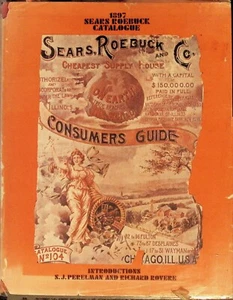1968 Reprint 1897 Sears Roebuck Catalog HC DJ - Picture 1 of 7