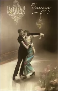 TANGO DANCE Sala da ballo stampa tango arte danza - Foto 1 di 1
