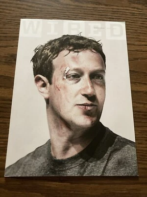 Wired Magazine March 2018 Mark Zuckerberg - Image 1 of 2