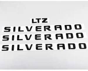 Kit targhetta distintivo badge emblema parafango 2019-2023 Silverado LTZ Fender OGM - Foto 1 di 8