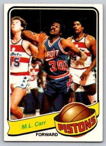 1979-80 Topps M.L. Carr #107 - Detroit Pistons - Picture 1 of 2