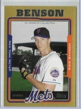 2005 Topps Gold #387 Kris Benson New York Mets SN 0808/2005