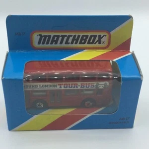 Matchbox 1-75 MB17 London Bus Around London Tour Bus MIB - Picture 1 of 5
