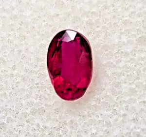 Ruby 1.10 Carat Genuine Natural Ruby Loose Stone Oval Gemstone - Picture 1 of 7