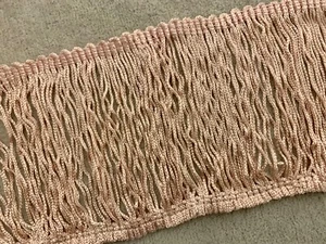 Mauve Chainette Fringe 4" Lampshades Trim Crafts Hobbies Sewing Sold By Yard - Picture 1 of 4