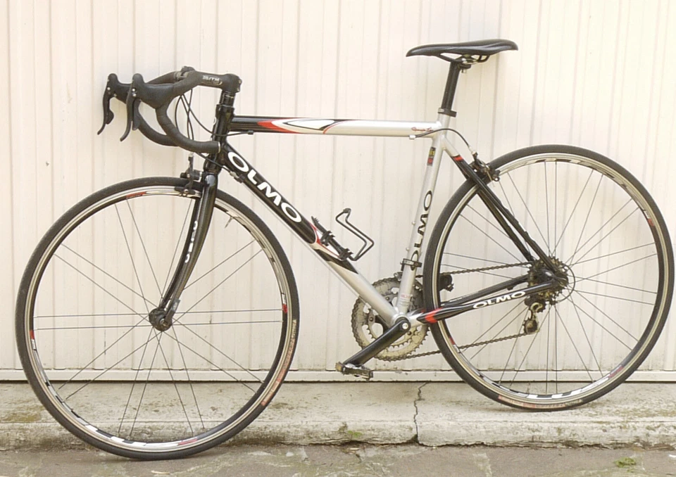 PRL) OLMO BICI CORSA BICICLETTA ALLUMINIO 6061 RACING BIKE VÉLO COURSE CICLISMO - Immagine 1 di 4