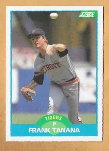 FRANK TANANA DETROIT TIGERS #112 - SCORE NM-MT 1989 - Picture 1 of 2