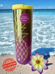 NUEVO - Vaso aislado al vacío de piña Starbucks HAWAII COLLECTION 16 OZ - Imagen 1 de 1