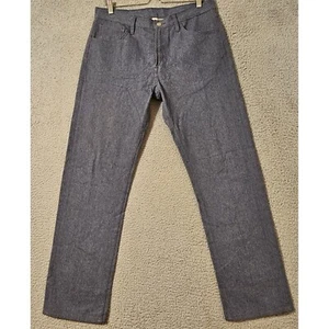 INDUSTRIA DI TUTTE LE NAZIONI Jeans blu denim riciclato classico uomo taglia 34 x 32 - Foto 1 di 11