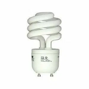 18W CFL Mini Spiral GU24 Base 4100K Cool White =75W Fluorescent Light Bulb - Picture 1 of 1