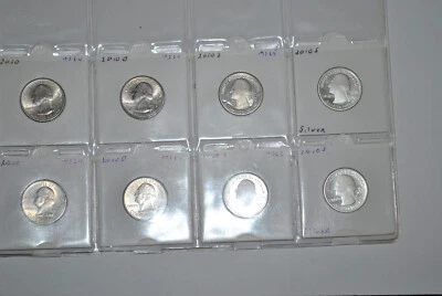 Complete Uncirculated  Set  National Park Quarters With All Silver Proofs - Image 1 of 4