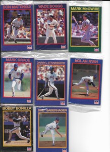 1990 Starline Long John Silver YOU PICK Mattingly Boggs McGwire Ryan Gwynn Sabo