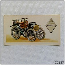 Brooke Bond History Of The Motor Car #4 1898 Renault Tea Card (C) (CC127)