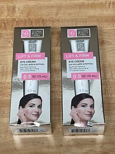 2 GLOBAL BEAUTY CARE LIFT & FIRM AUGENCREME MIT KOLLAGEN & PEPTIDEN NEU VERSIEGELT - Bild 1 von 5