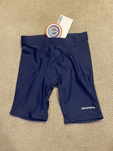 Boys Blue Spandex Jammers Compression Shorts Small swimsuit New $35 - Picture 1 of 1