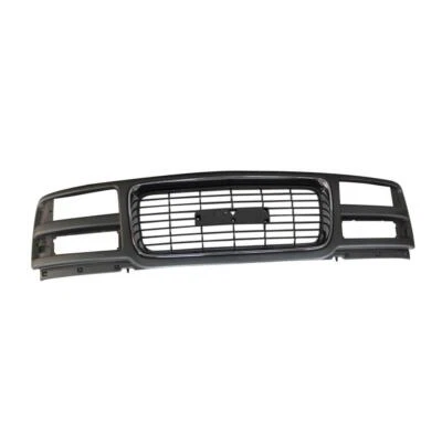 Gray Front Grille For 96-02 GMC Savana 1500 Van w/Composite Headlamp Type New - Image 1 of 4