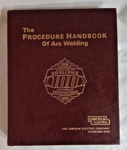The Procedure Book of Arc Welding, 13th Edition HC Lincoln Electric Company I04D - Imagen 1 de 9