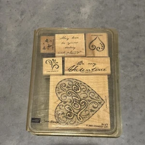 Stampin Up Love Always  2001 Set Of 6 - Picture 1 of 5