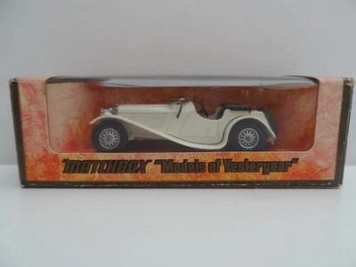 1936 Jaguar SS-100 Y-1 Matchbox Models Of Yesteryear As Shown - Bild 1 von 4