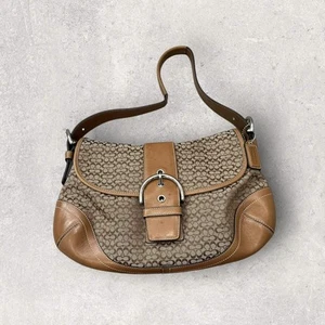 Authentic Vintage Coach Soho Signature Shoulder Bag - Picture 1 of 5