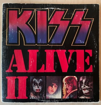 Kiss - Alive II - Vinyl 1977 - Double Lp - Casablanca ‎ NBLP-7076-2  (VG/VG) - Image 1 of 3