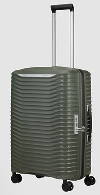 *GOOD CONDITION* Samsonite UPSCAPE Expandable 68cm Medium SUITCASE LUGGAGE GREEN - Image 1 of 4