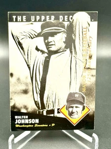 1994 Upper Deck All-Time Heroes - Walter Johnson #80 125th Anniversary - Picture 1 of 2