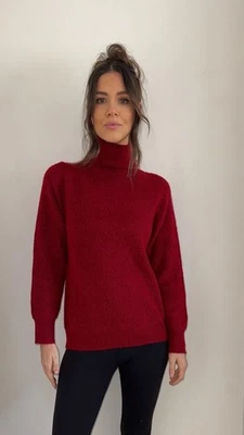 Brand New Monsoon Red Roll Neck  Jumper Sizes 12 -22 - Image 1 of 2