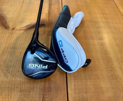 Ping G440 Max 24° 9 Wood w/ PING ALTA CB Blue 65 g Shaft - R flex - w/Head Cover - Image 1 of 4