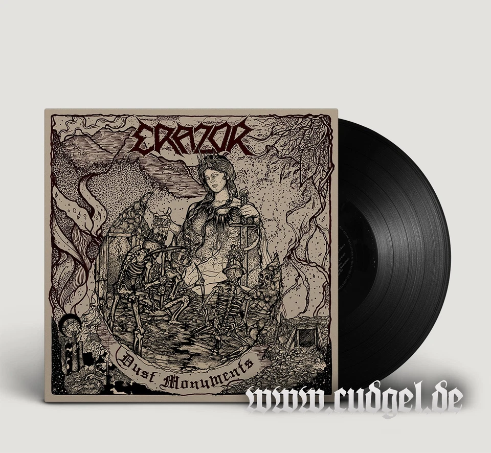 ERAZOR - dust monuments LP black - Bild 1 von 1