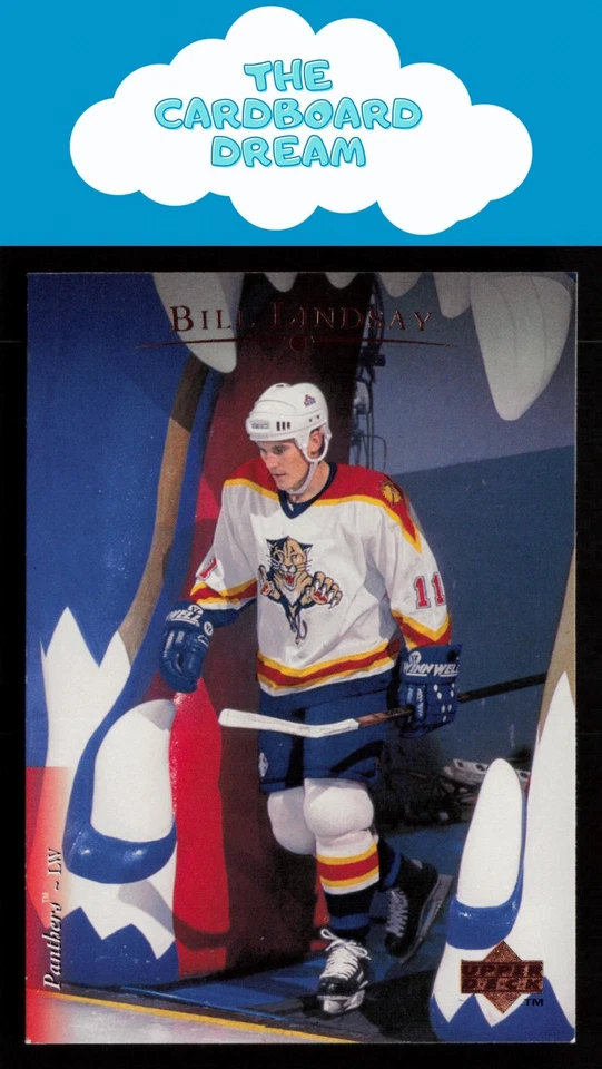 Bill Lindsay 1995-96 Upper Deck #63 Florida Panthers Hockey Card - Image 1 of 2