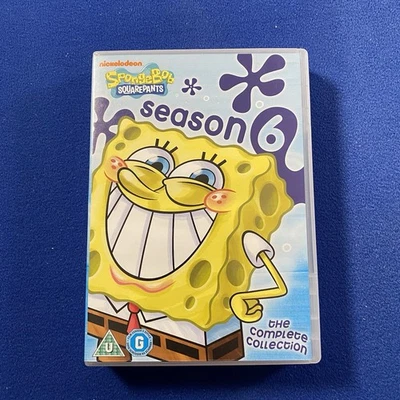 SpongeBob SquarePants - Series 6 - Complete (DVD, 2010) - Image 1 of 4