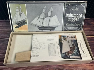 Scientific Dos Amigos Baltimore Clipper Wooden Ship Kit 172 LOOK Unassembled - Picture 1 of 10
