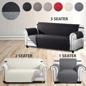 Protector de sofá premium impermeable acolchado funda de sofá sillón 1/2/3 plazas - Imagen 1 de 36
