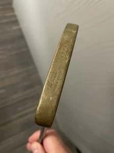 Vintage Early Acushnet Bullseye Brass Putter John Reuter Jr USA Titleist 1957 - Bild 1 von 9