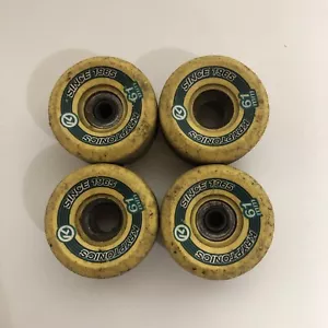 61mm RUOTE SKATEBOARD KRYPTONICS Vintage Raro - Foto 1 di 2