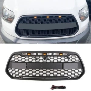 Front Grille Fit for FORD Transit  150 250 350 350H 2015 - 2019 Bumper W/LED - Picture 1 of 6