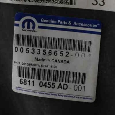 Radiator Support Cover Sight Shield Panel Close Out Chrysler 200 15-17 MOPAR OEM - Image 1 of 4