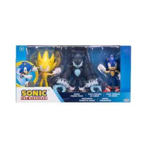 Sonic the Hedgehog 4" Action Figure Set 3pk Jakks Pacific Werehog Grind Super - Picture 1 of 1