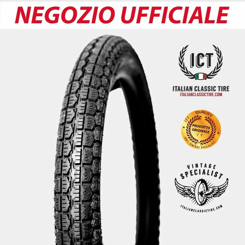 Pneumatici scolpiti per moto d'epoca Originali Italian Classic Tire OMOLOGATI