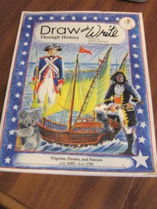 Draw and Write Through History: Pilgrims, Pirates and Patriots, AD 1492-AD 1781 - Picture 1 of 5