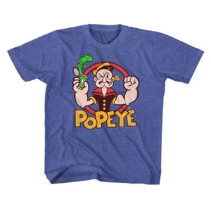 Kids Popeye Spinach Comics Shirt - Picture 1 of 3