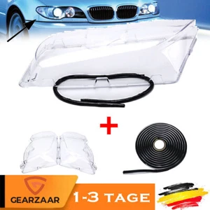 2 Facelift Scheinwerferglas Streuscheibe Scheinwerfer Satz Für BMW E46 3er Xpayt - Bild 1 von 11