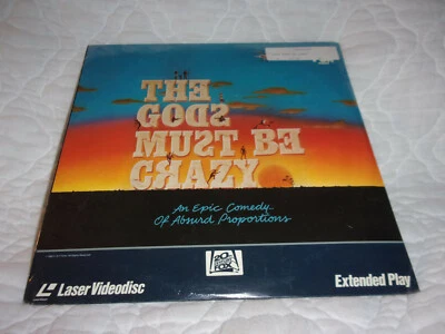 THE GODS MUST BE CRAZY LASERDISC NEW SEALED LD 80'S COMEDY SOUTH AFRICA BUSHMAN Foto 1 de 4