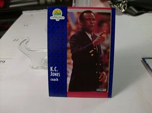1991-92 Fleer Basketball  #191 - K.C. Jones CO - Seattle SuperSonics  91-300 - Picture 1 of 2