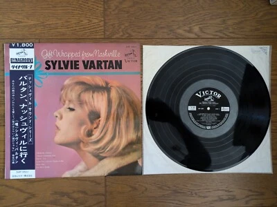 SYLVIE VARTAN Gift Wrapped From Nashville 1965 Japan LP w/ OBI SHP-5501 Japon - Image 1 of 4